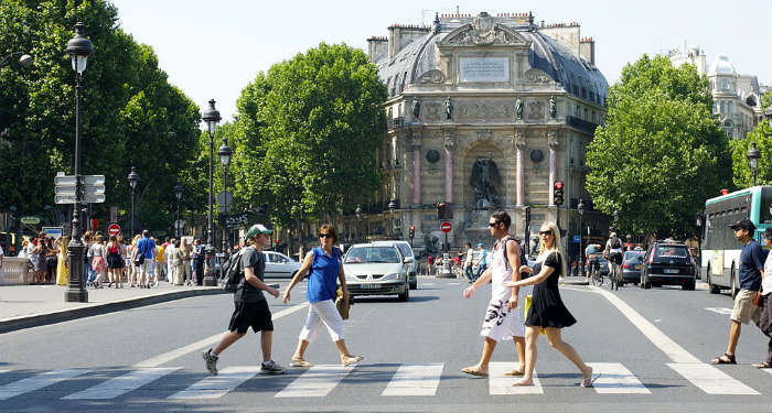 Przejście dla pieszych w Paryżu Fot. Aleksandr Zykov CC-ASA-2.0