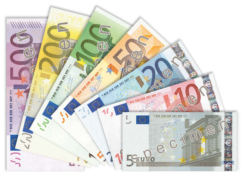Banknoty euro Fot.ECB CC-BY-3.0