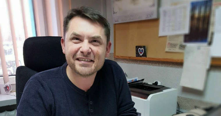 Tomasz Tosza, zastępca dyrektora Miejskiego Zarządu Dróg i Mostów w Jaworznie. Fot. archiwum prywatne