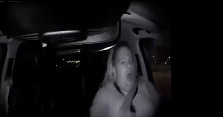 Zapis kamery z wypadku autonomicznego samochodu Uber w Tempe, USA. Fot. YouTube