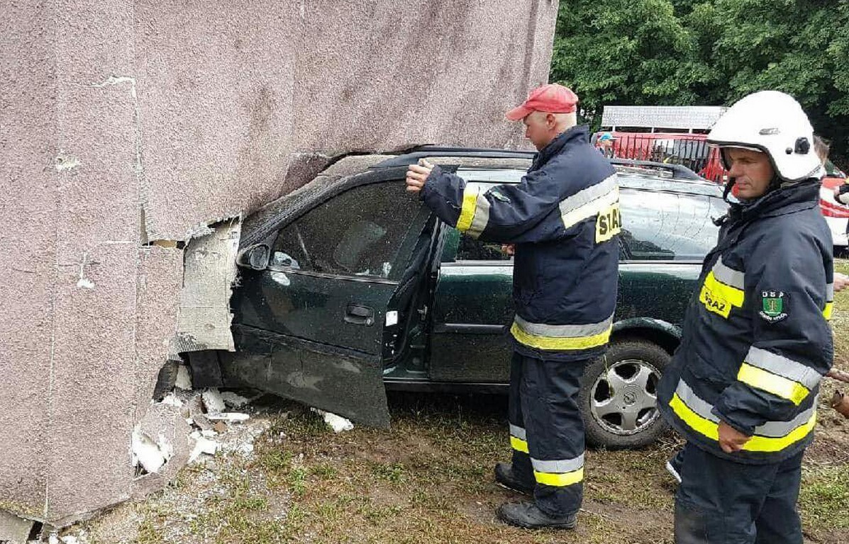 Kolizja w Grabowie Nowym. Fot. policja