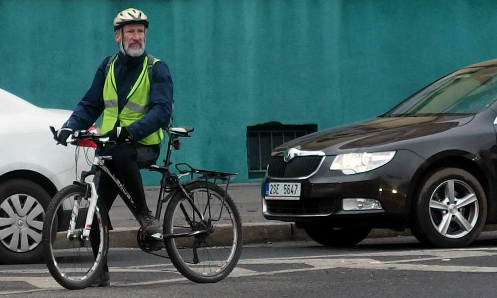 Rowerzysta. Fot. CC0/LibreShot.com