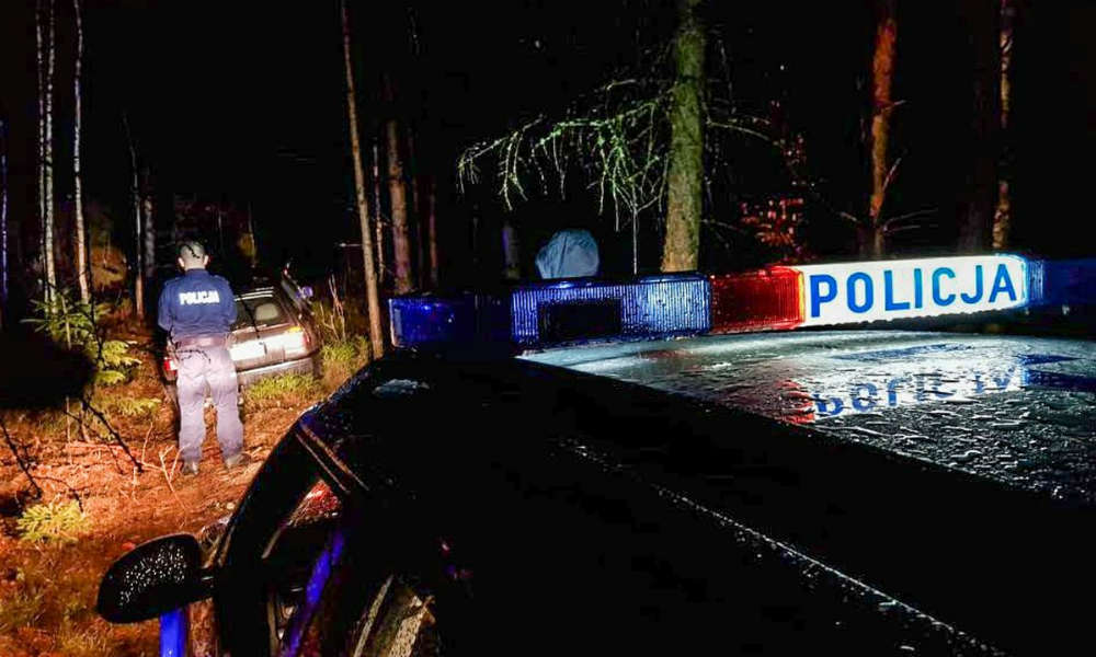 Kierowca po amfetaminie uciekał przed policją w Lubuskiem Fot. Policja
