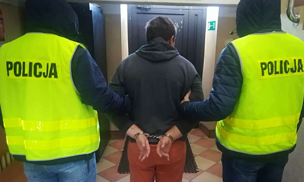25-latek zabił 18-letniego pieszego na przejściu i uciekł. Aresztowano go tymczasowo na dwa miesiące Fot. Policja