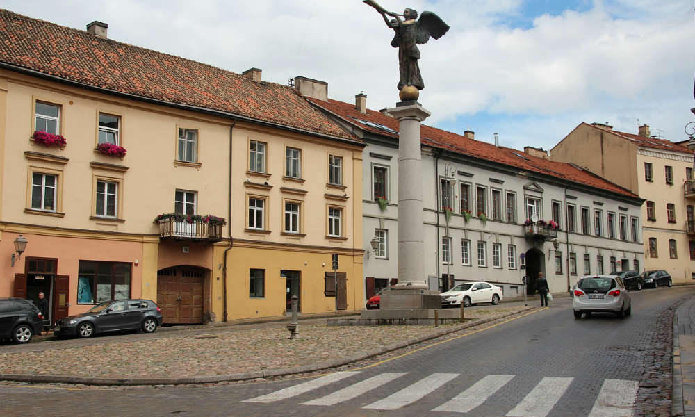 Przejście dla pieszych w Wilnie Fot. CC0