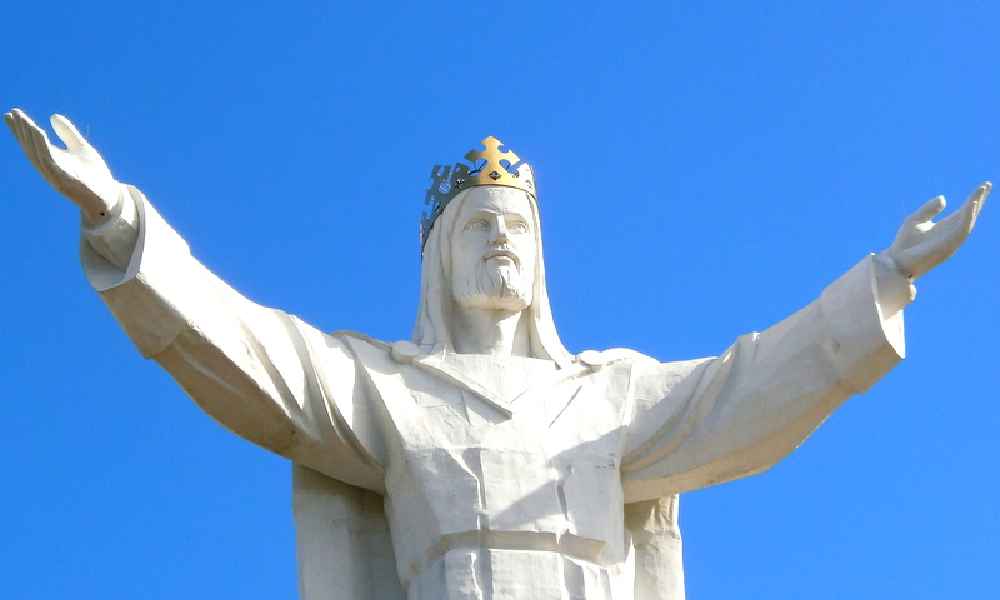 Figura Chrystusa w Świebodzinie ma 36 m wysokości Fot. Aw58/CC BY 3.0