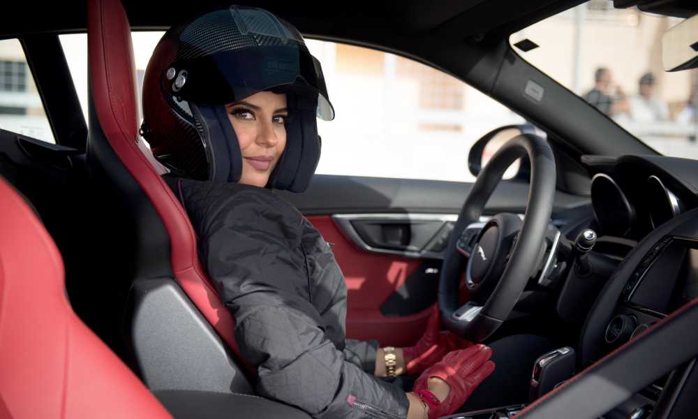 Kierowca rajdowa Aseel Al Hamad Fot. Jaguar MENA/Flickr/CC BY 2.0
