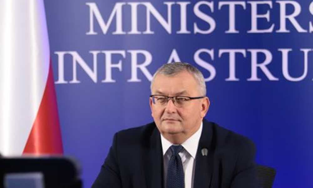Minister Infrastruktury Andrzej Adamczyk Fot. MI