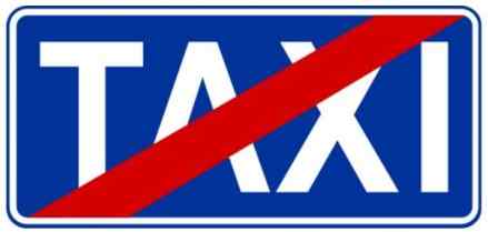 Znak D-20 do listopada 2022 r. oznaczał początek postoju taksówek 
