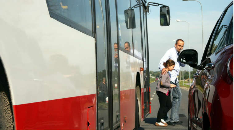 Akcja Bezpieczna droga przy szkole. Fot. KWP Radom