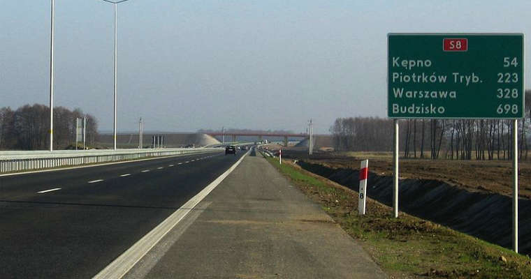 S8 - obwodnica Oleśnicy. Fot. Julo/Wikipedia