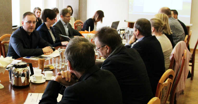 Spotkanie Sekretariatu KRBRD z delegacją z Finlandii Fot. SKRBRD