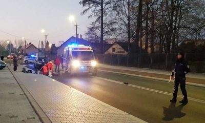 Kierowca śmiertelnie potrącił pieszą na przejściu w Czechowicach-Dziedzicach. Fot. Policja/Bielskiedrogi.pl