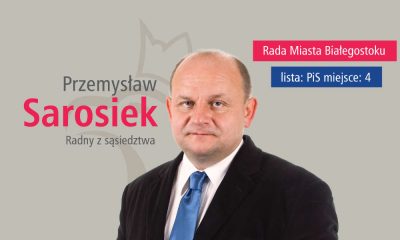 Przemysław Sarosiek, dyrektor WORD w Białymstoku wcześniej kandydował w wyborach samorządowych z listy PiS. Fot. mat. prasowe