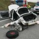 Wypadek na autostradzie A2. Fot. OSP Luboń