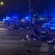 W sobotnim wypadku na ul. Puławskiej w Warszawie zginęło trzech mężczyzn. Fot. Facebook/KM PSP Warszawa