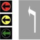 Jeśli jedzie się pasem oznakowanym poziomą strzałką wskazującą kierunek jazdy w lewo i jest nad tym pasem sygnalizator S-3, to kierowca nie może na takim skrzyżowaniu zawracać. Może tylko pojechać w lewo.