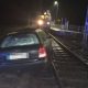 Pijany kierowca zasnął na przejeździe kolejowym w Starej Wsi Fot. Policja