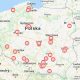 Mapa lokalizacji nowych 26 fotoradarów, które zamówił GITD. Źródło: brd24.pl