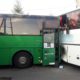 Zderzenie dwóch autobusów w Pankach. Fot. Policja