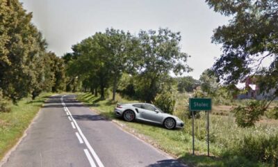Porsche w Stolcu - fotografia ilustracyjna Źrodło: Google Maps/kolaż brd24
