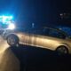 18-letni pijany kierowca wjechał BMW do rowu w Marianowie Fot. Policja