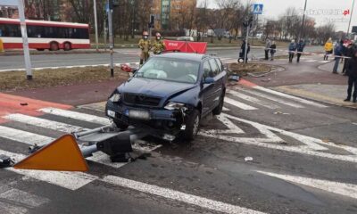 Kierowca w Sosnowcu zasłabł i zabił 74-letnią pieszą. Sam nie przeżył Fot. Policja