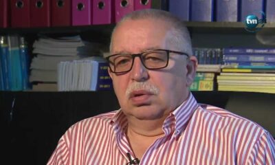 Marek Młodożeniec, biegły sądowy zajmujący się rekonstrukcją wypadków drogowcyh Źródło: TVN24