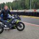 Krzysztof Baranowski, instruktor jazdy motocyklem Toru Modlin Fot. arch.