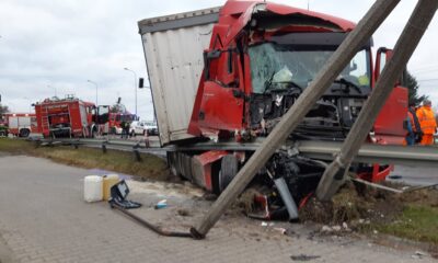 Wypadek strażaków OSP w Czernikowie w 2021 r. Fot. Policja