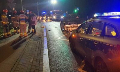 Śmiertelny wypadek na przejściu dla pieszych w Jaworznie Fot. policja