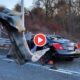 Wypadek na autostradzie w USA Fot. Facebook/Manchester Fire Rescue EMS