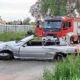 BMW rozbite przez pijanego funkcjonariusza policji w Radomiu Fot. Sebastian Pawłowski