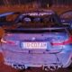 BMW rozbite przez 21-latka podczas Illegal Night Kielce w sobotę Fot. Policja