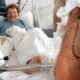 Błażej Małczyński doznał skomplikowanego złamania nogi. Wciąż przebywa w szpitalu i czekają go jeszcze długie miesiące rehabilitacji Fot. arch. prywatne